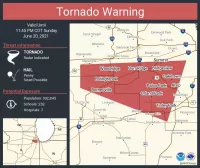 Tornado warning