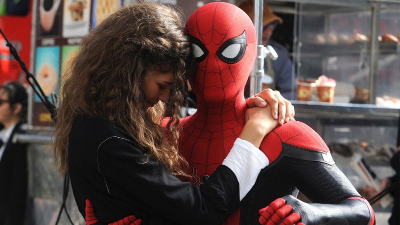 Began shooting for Spider-Man: Far from Home